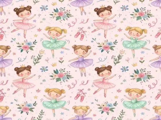 Ballerinas wallpaper collection